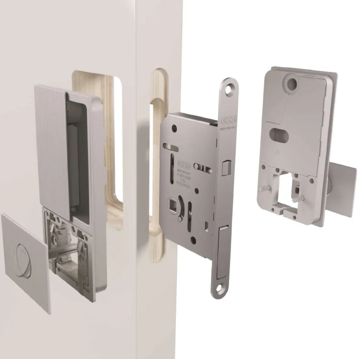 AGB POLARIS WAVE  CERRADURA PARA PUERTAS CORREDERAS