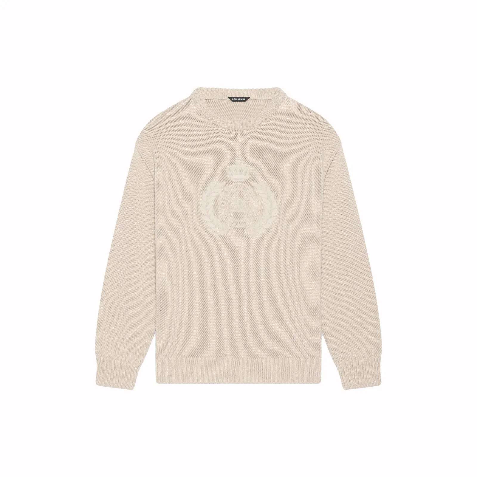 Balenciaga BB Laurel Crown Logo Crewneck