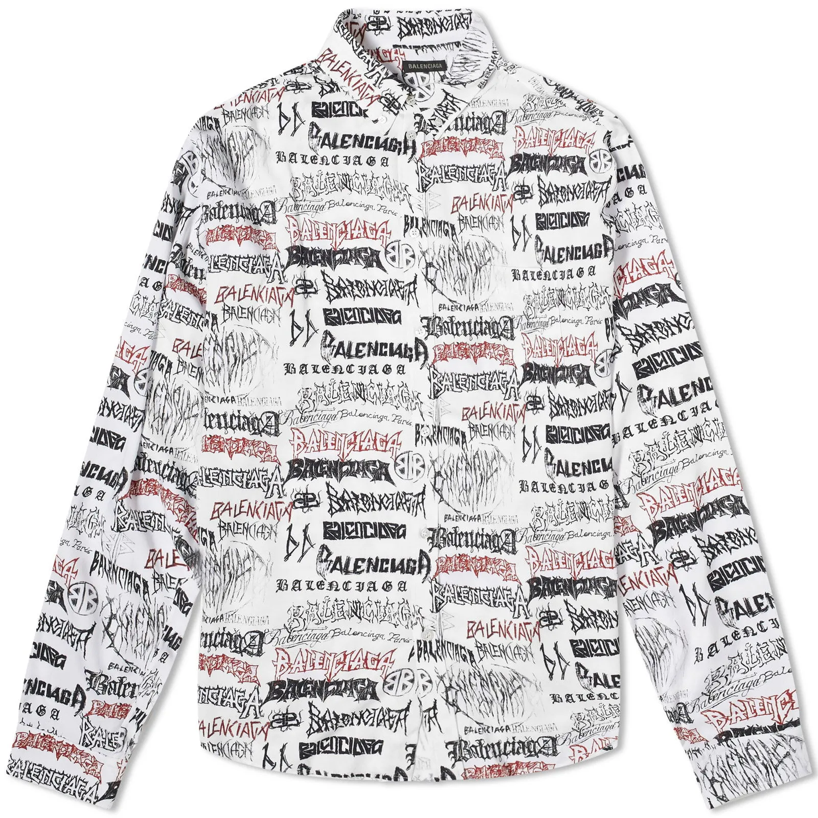 Balenciaga Metal Repeat Logo Shirt