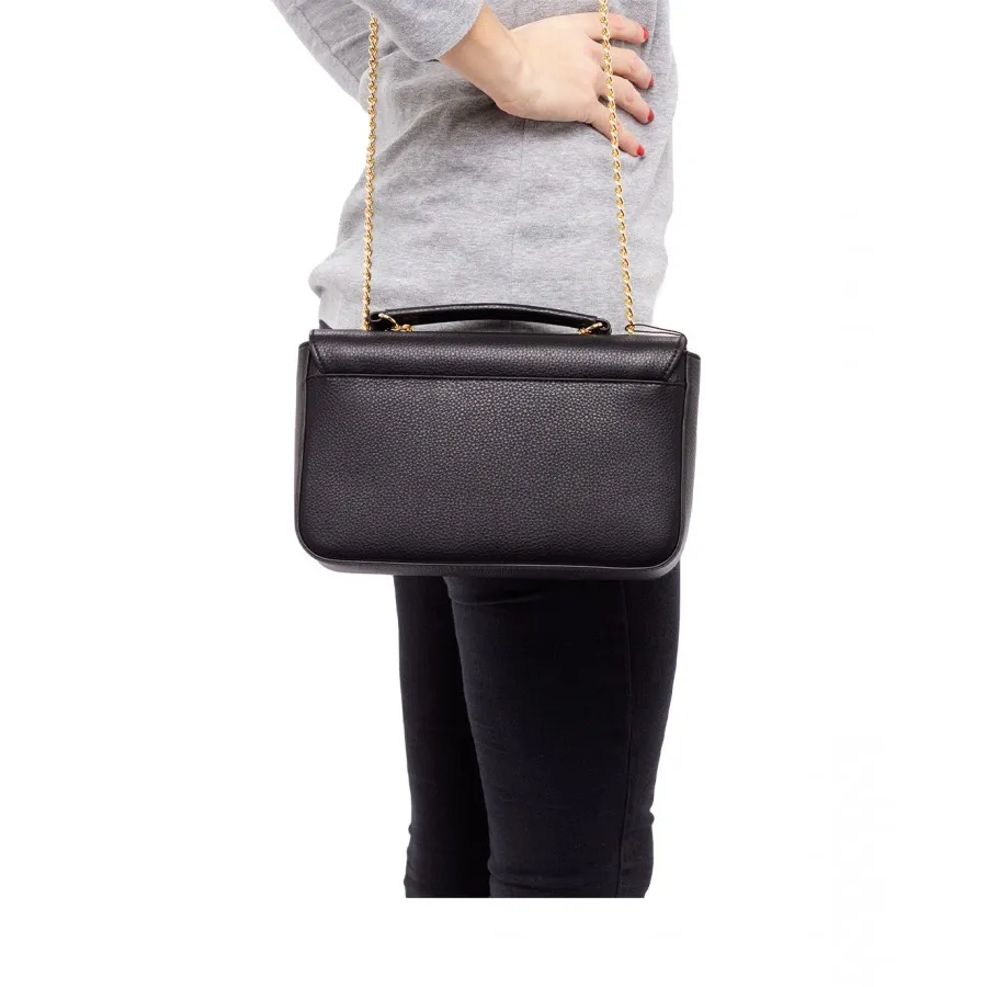 Bandolera Mujer LOVE MOSCHINO JC4136 Grain Nero Cuero Negro