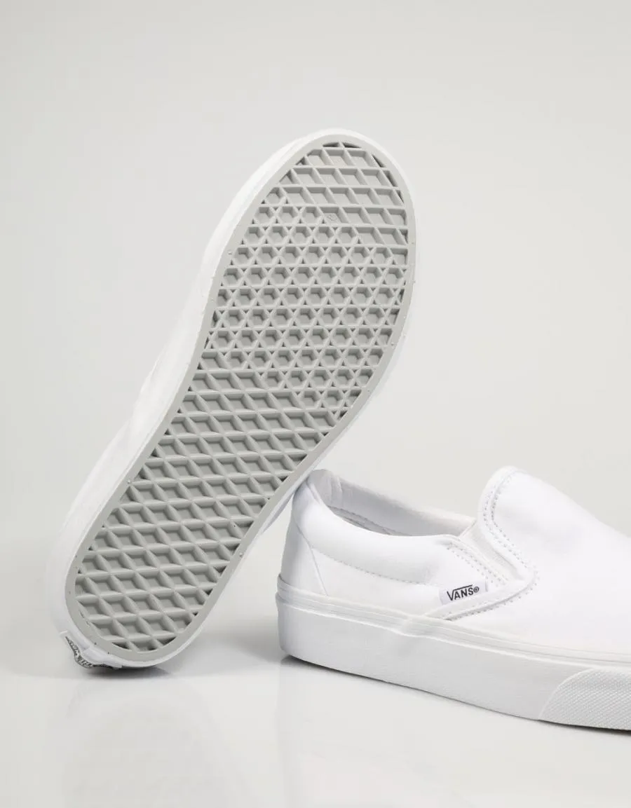  baskets VANS Slip On en Blanc 77423