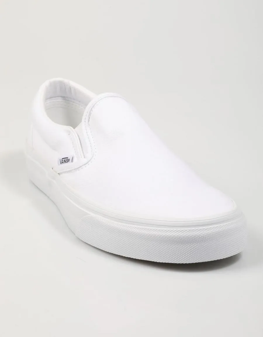  baskets VANS Slip On en Blanc 77423