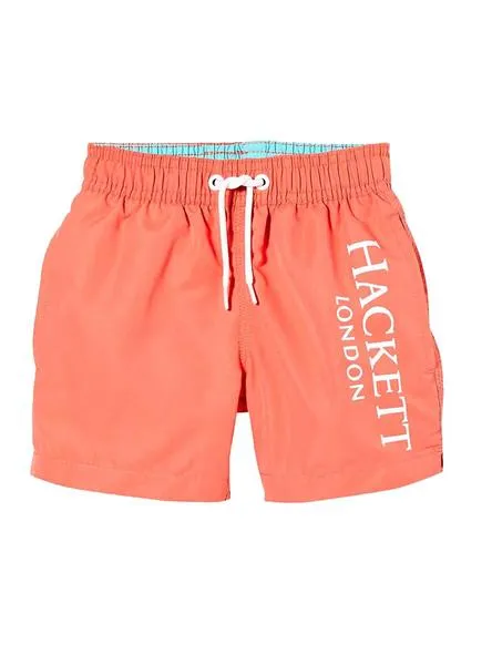 bañador hackett logo volley coral para niño