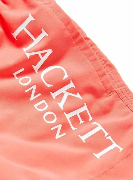 bañador hackett logo volley coral para niño