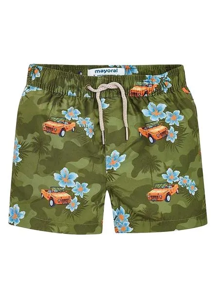 bañadot mayoral camo verde para niño