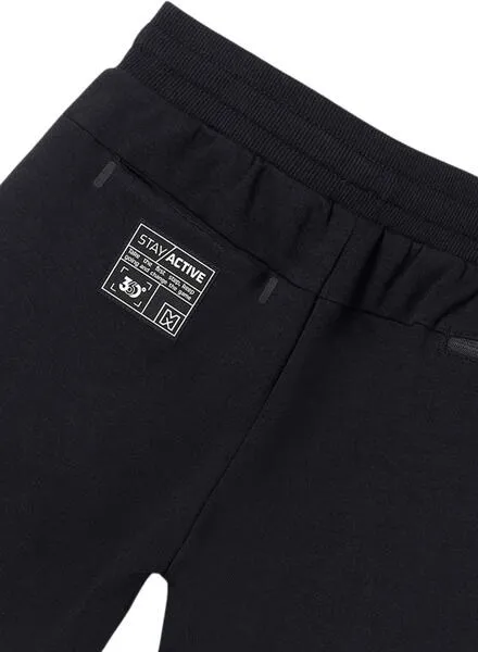 Bermuda Mayoral Cintas Print Negro Para Niño