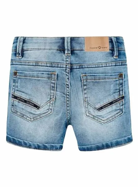 bermuda mayoral denim basico para niño