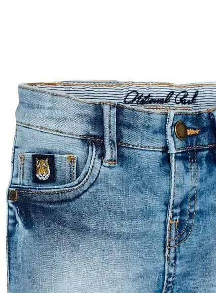 bermuda mayoral denim basico para niño