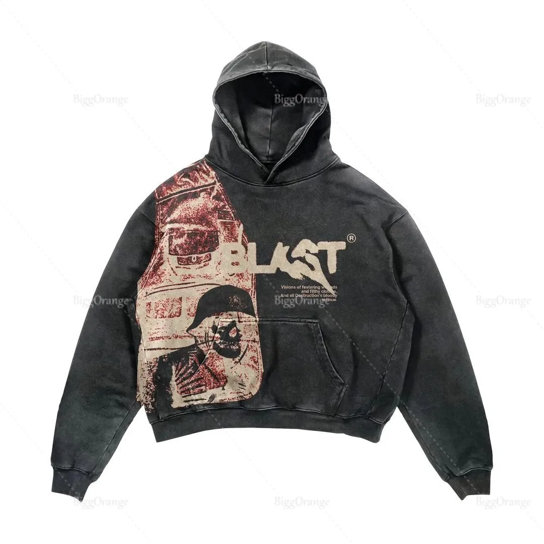BLAST SUDADERA BIG ORANGE