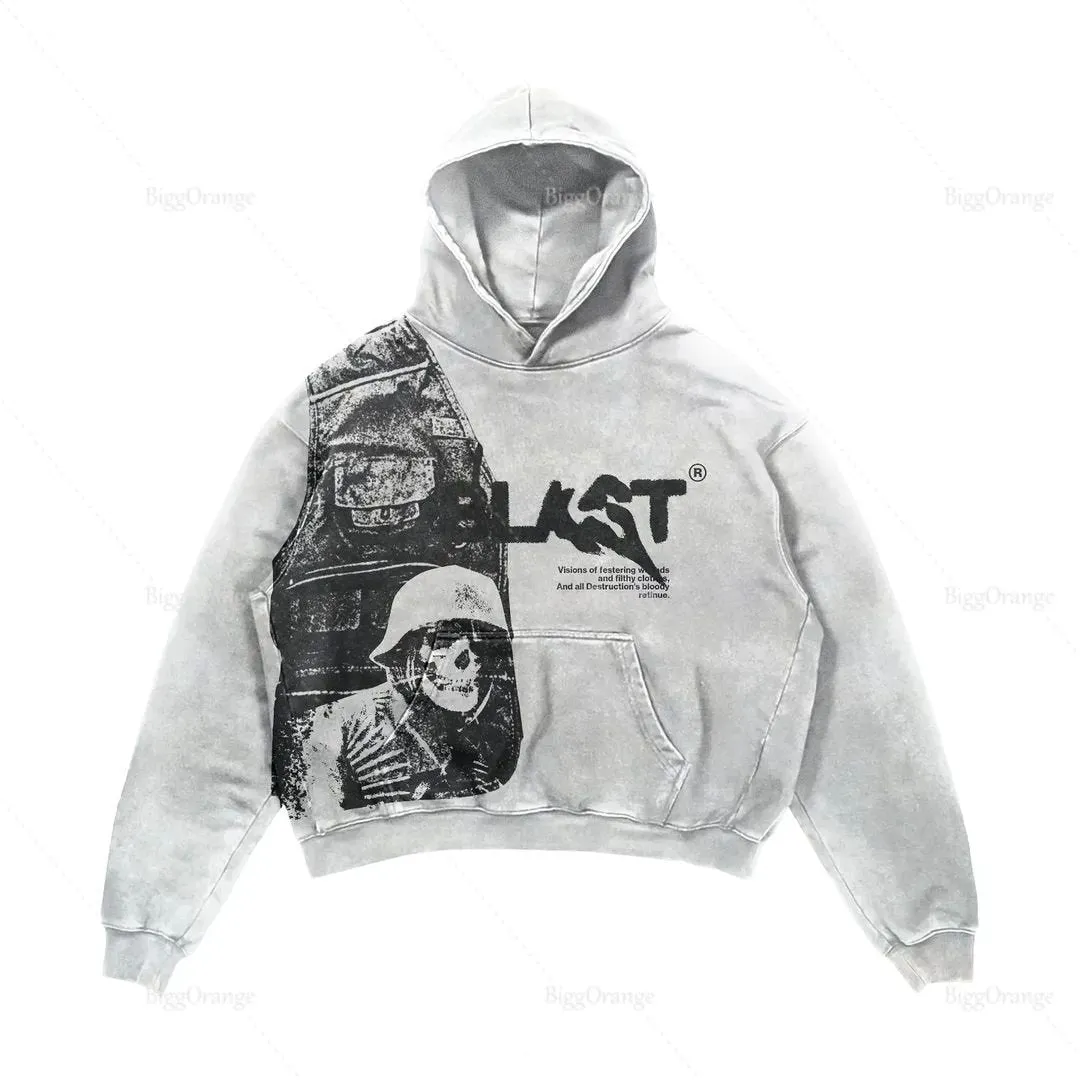 BLAST SUDADERA BIG ORANGE