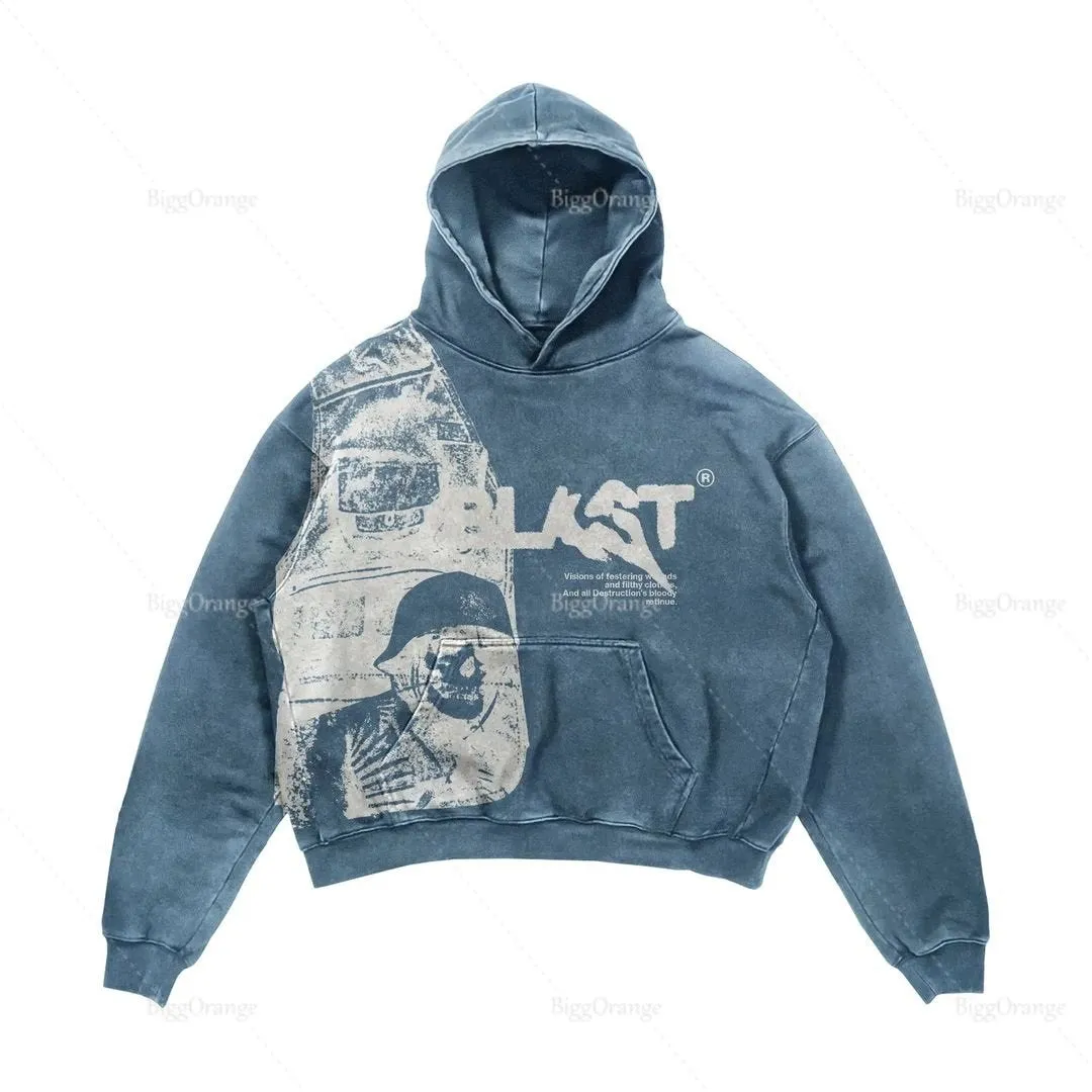 BLAST SUDADERA BIG ORANGE