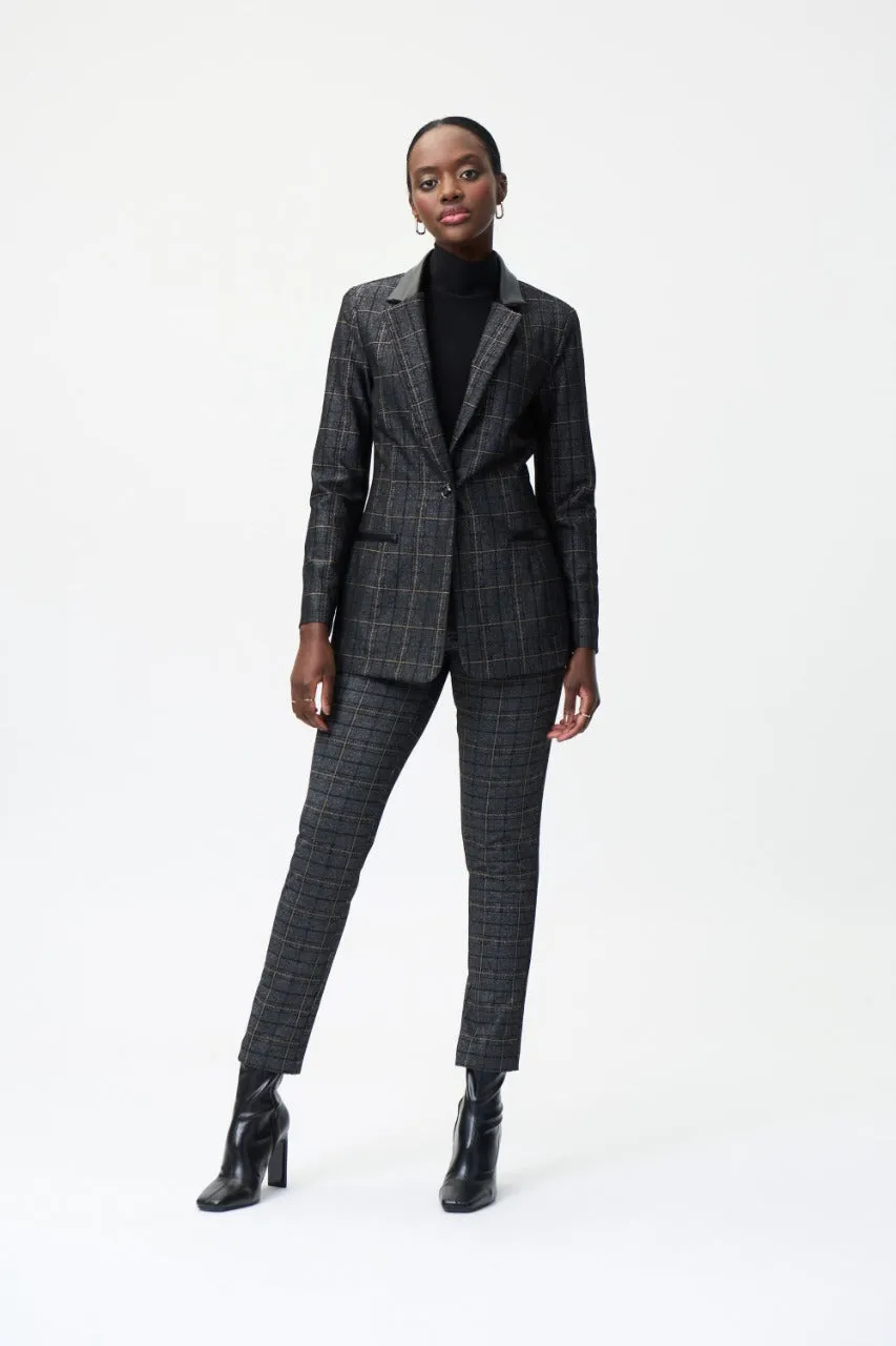Blazer estampado cuadro grande Joseph Ribkoff 224044