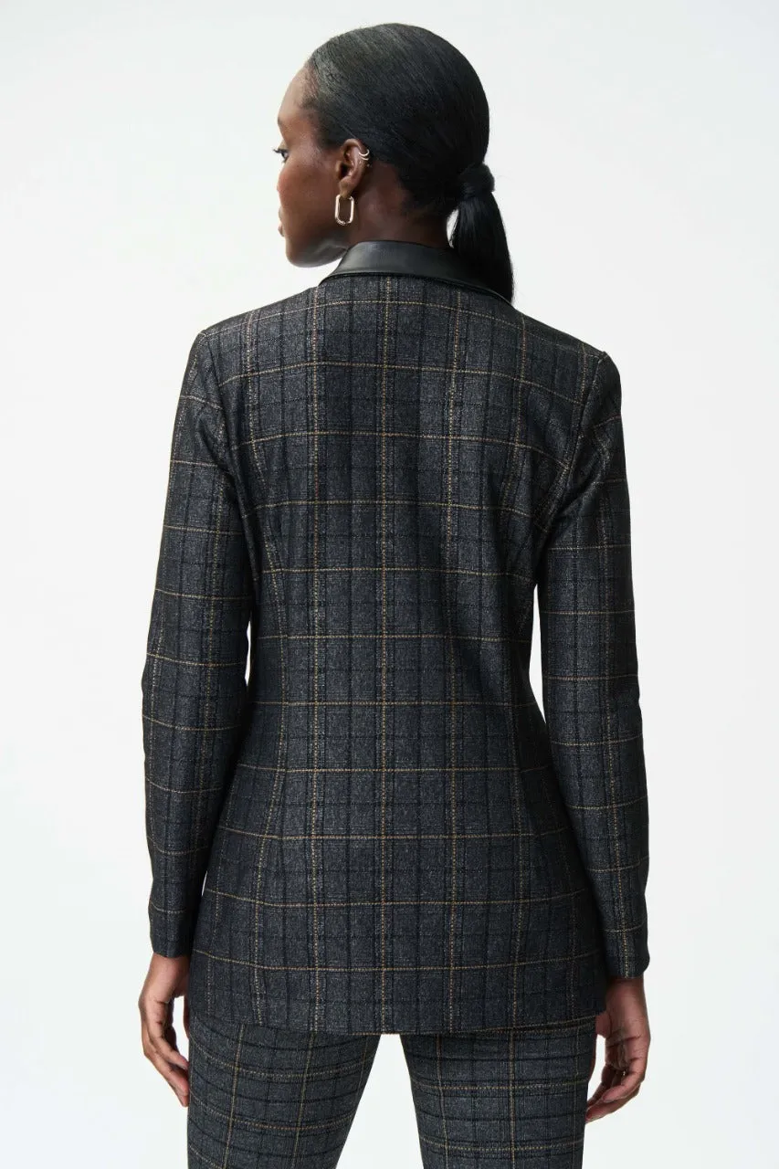 Blazer estampado cuadro grande Joseph Ribkoff 224044