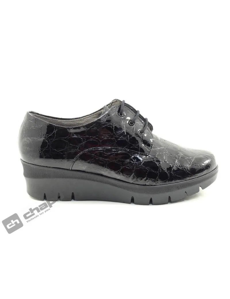BLUCHER NEGRO PITILLOS 53407