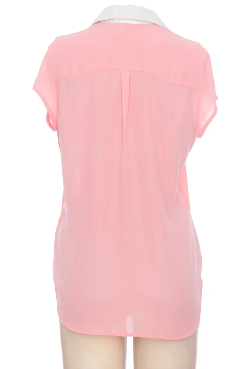 BLUSA COLOR ROSADO  ELA