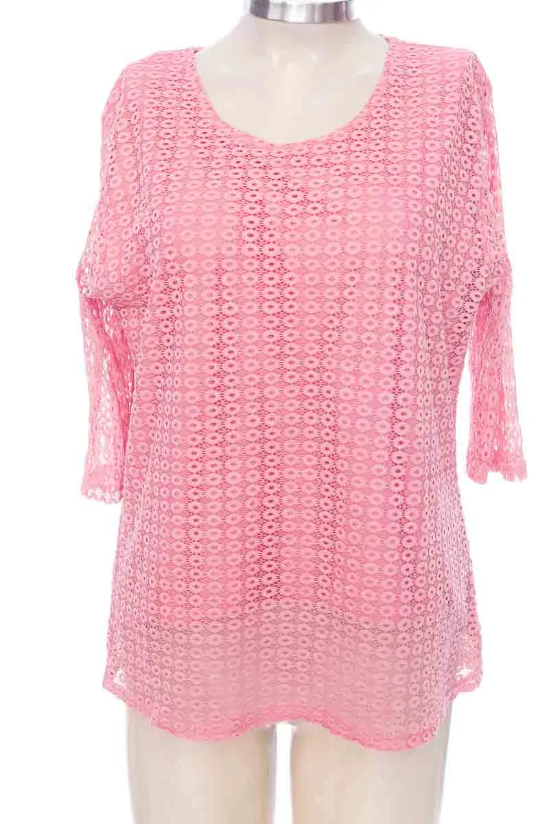 BLUSA COLOR ROSADO  MAXIRU