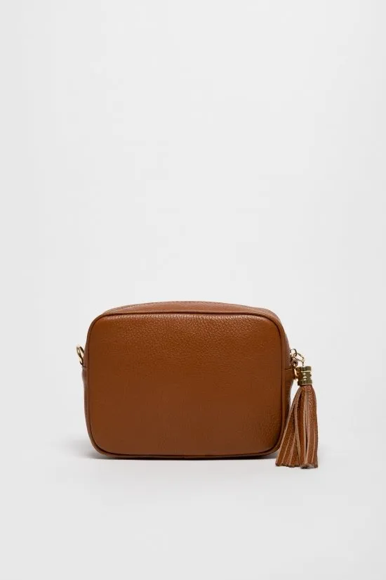 BOLSO BANDOLERA DE PIEL ROYAUME  MARRóN