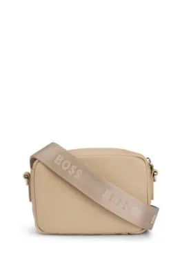 Bolso bandolera de piel sintética con bolsito extraíble