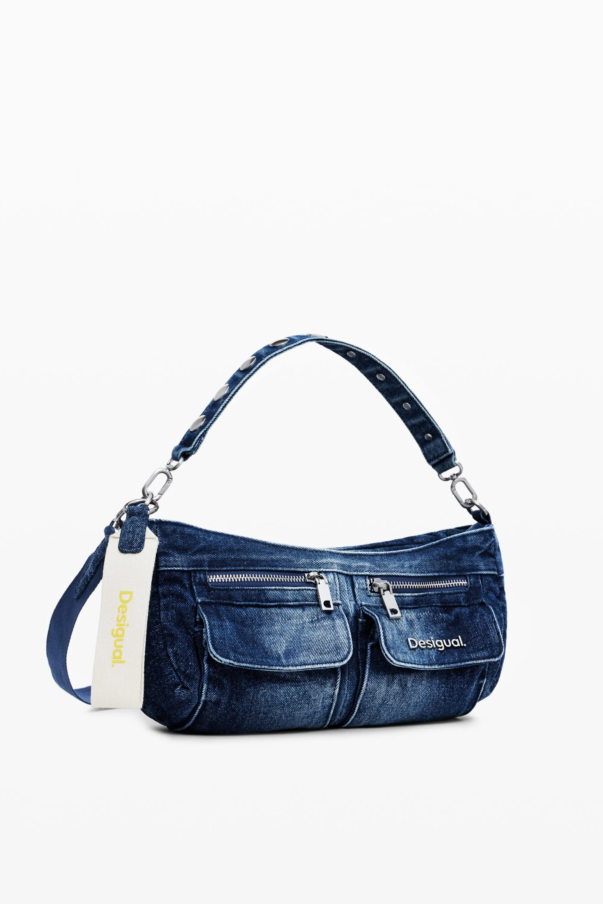 Bolso de hombro denim