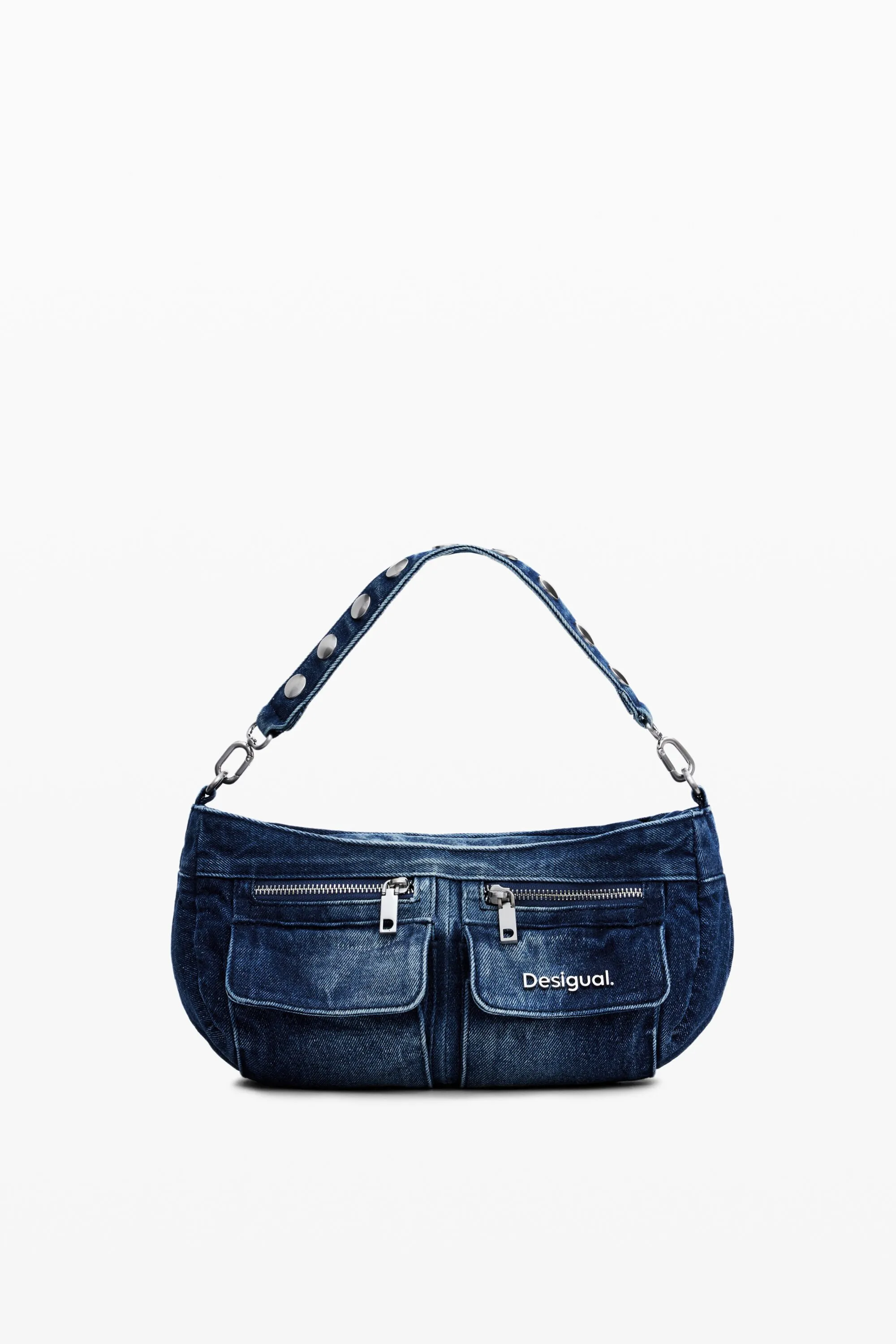 Bolso de hombro denim