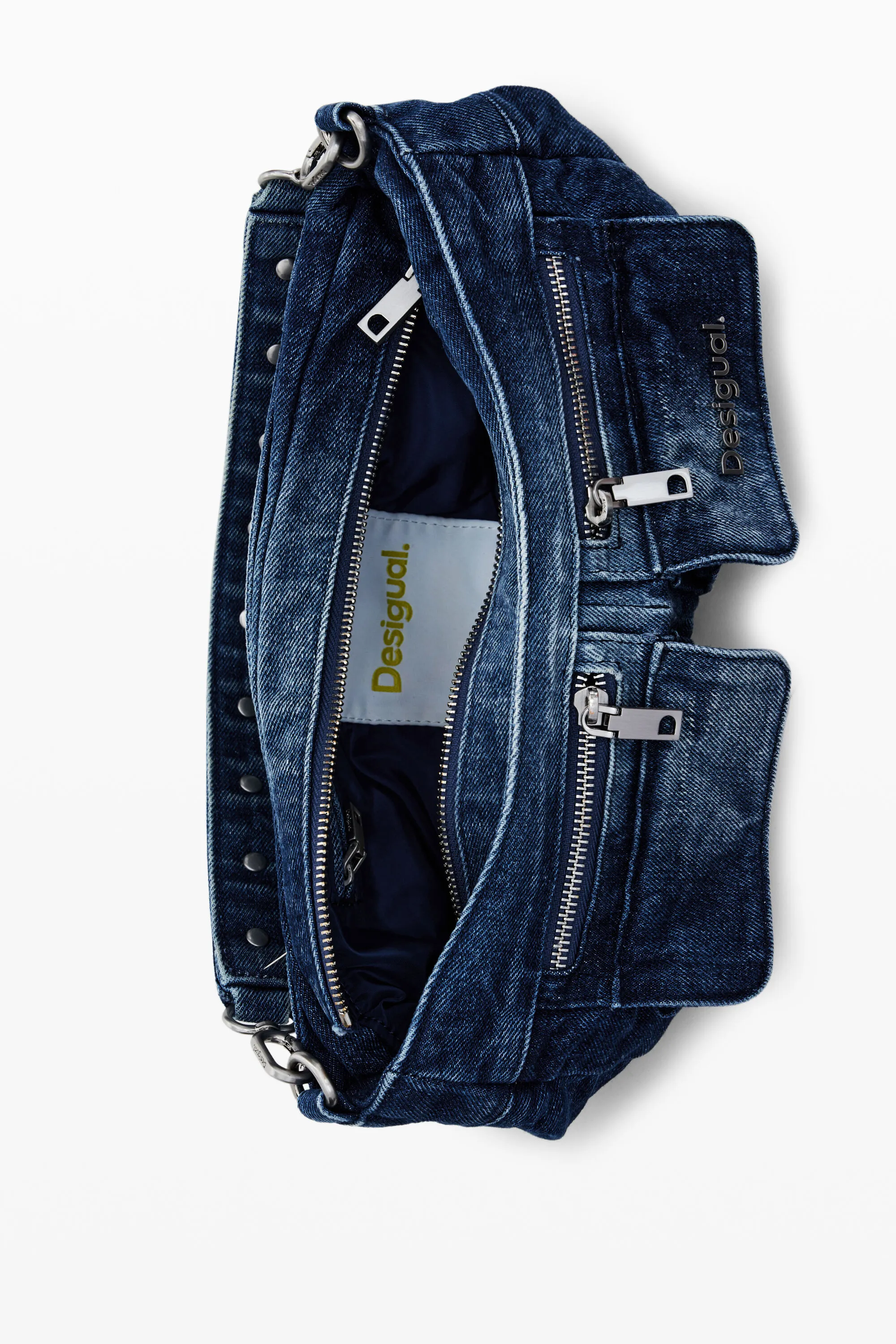 Bolso de hombro denim