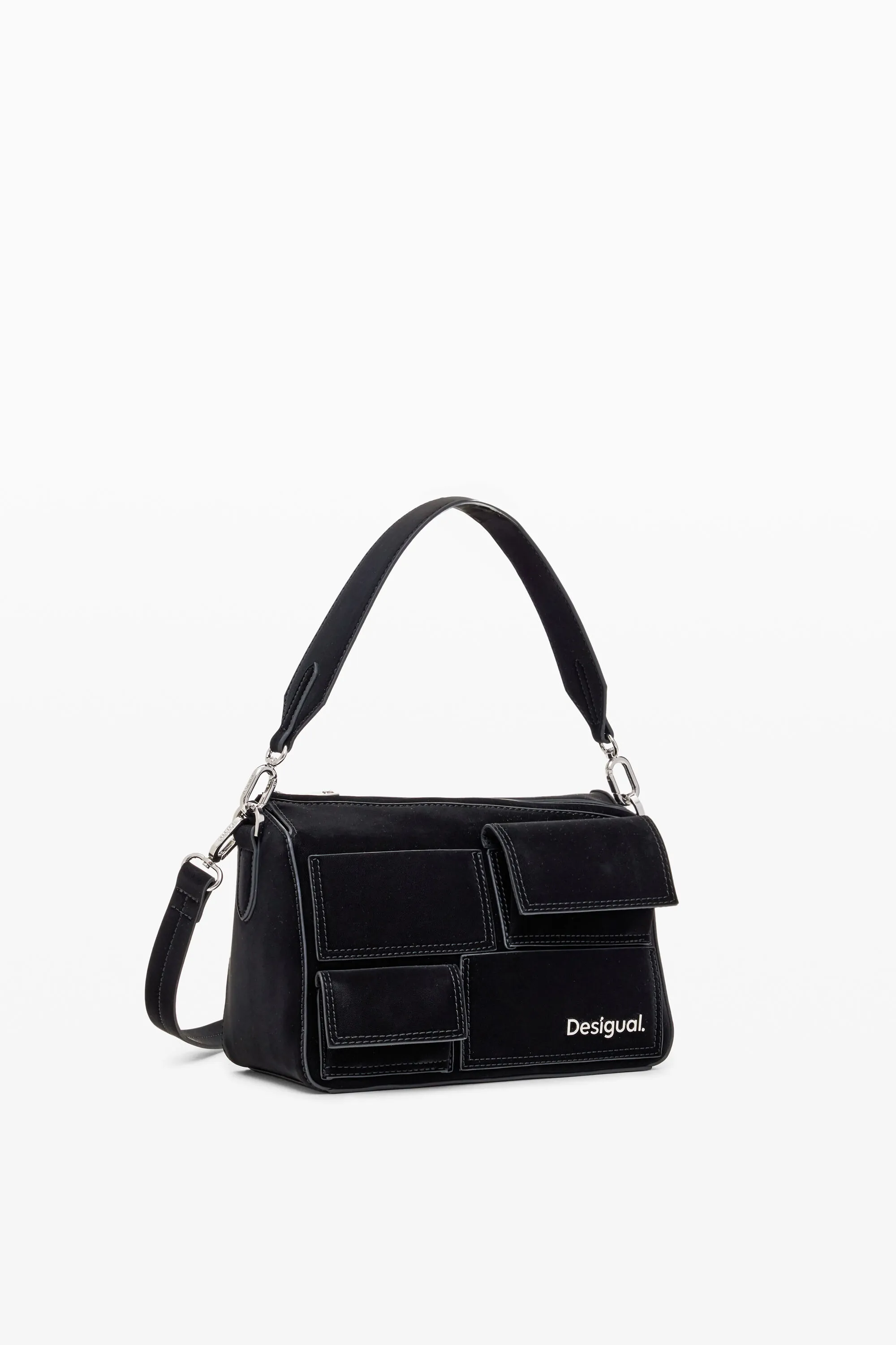 Bolso de hombro multibolsillos