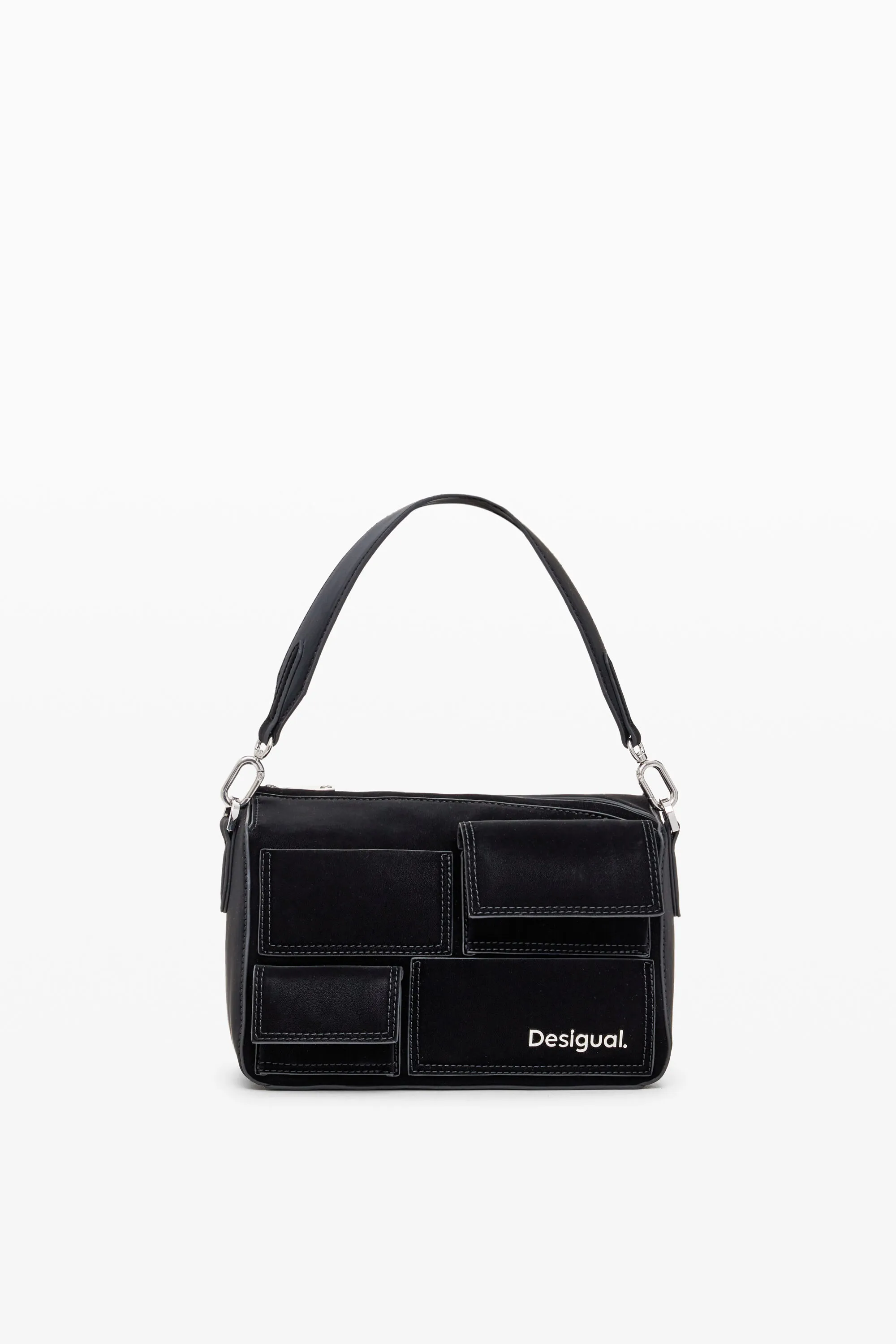 Bolso de hombro multibolsillos