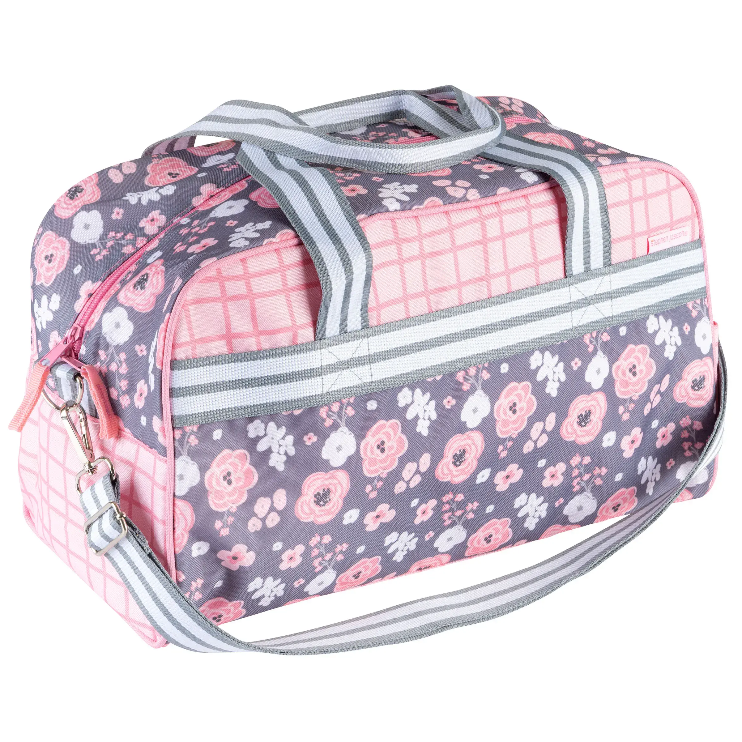Bolso duffle flores