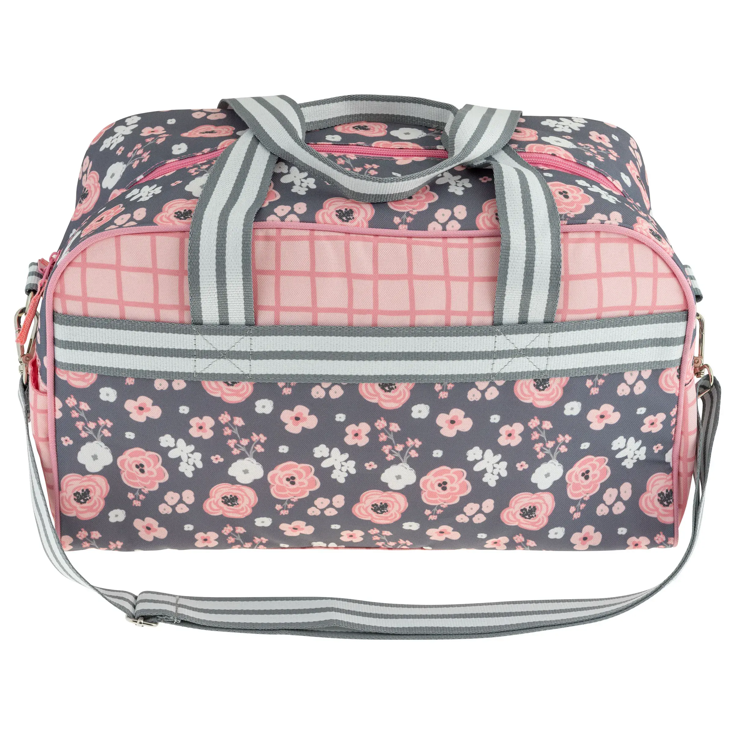 Bolso duffle flores
