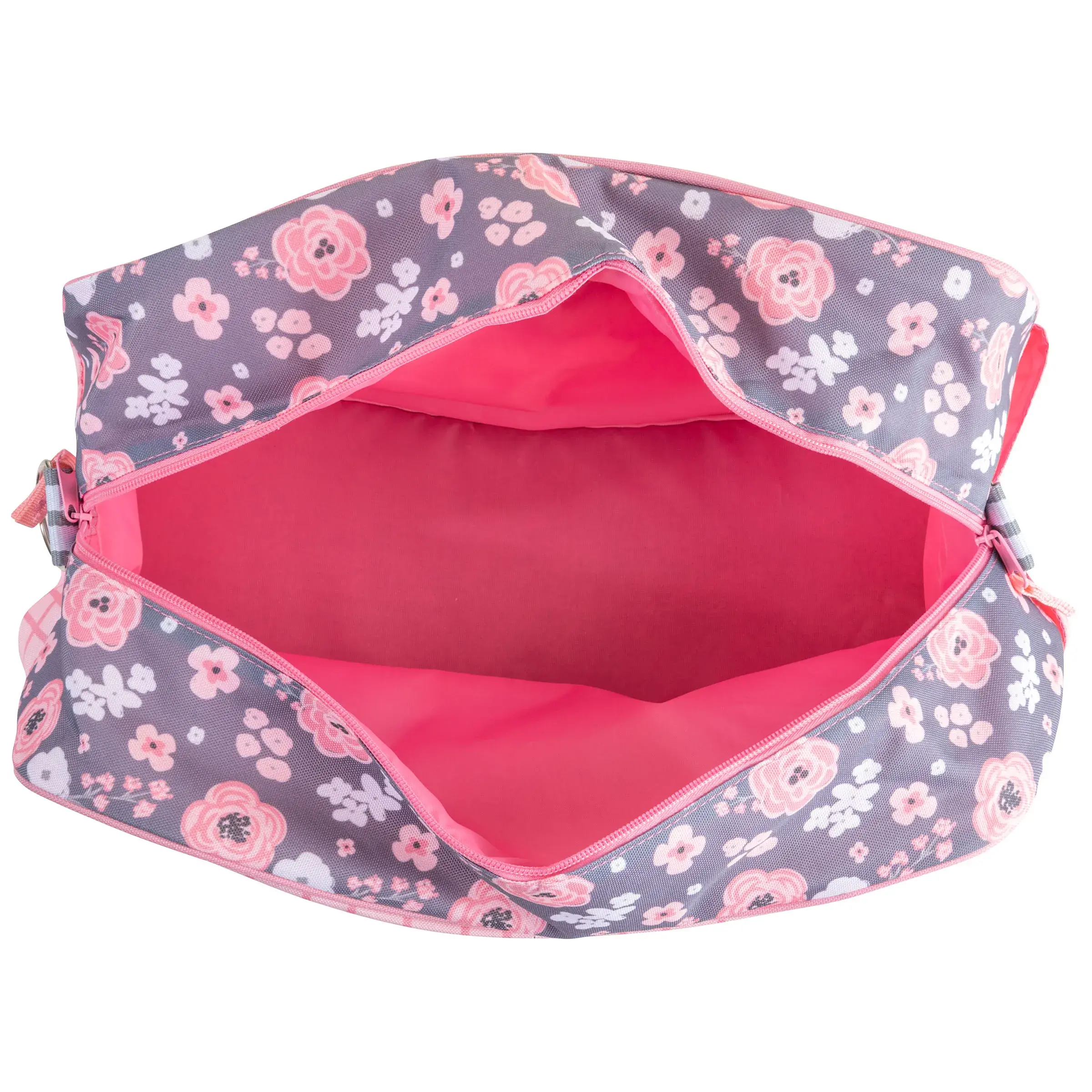 Bolso duffle flores