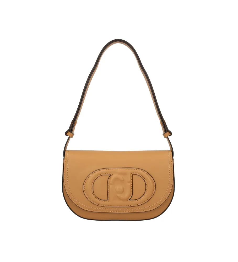 Bolso medialuna marrón