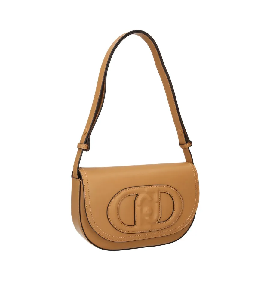 Bolso medialuna marrón