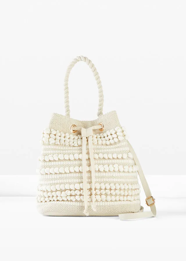 Bolso saco Beige natural