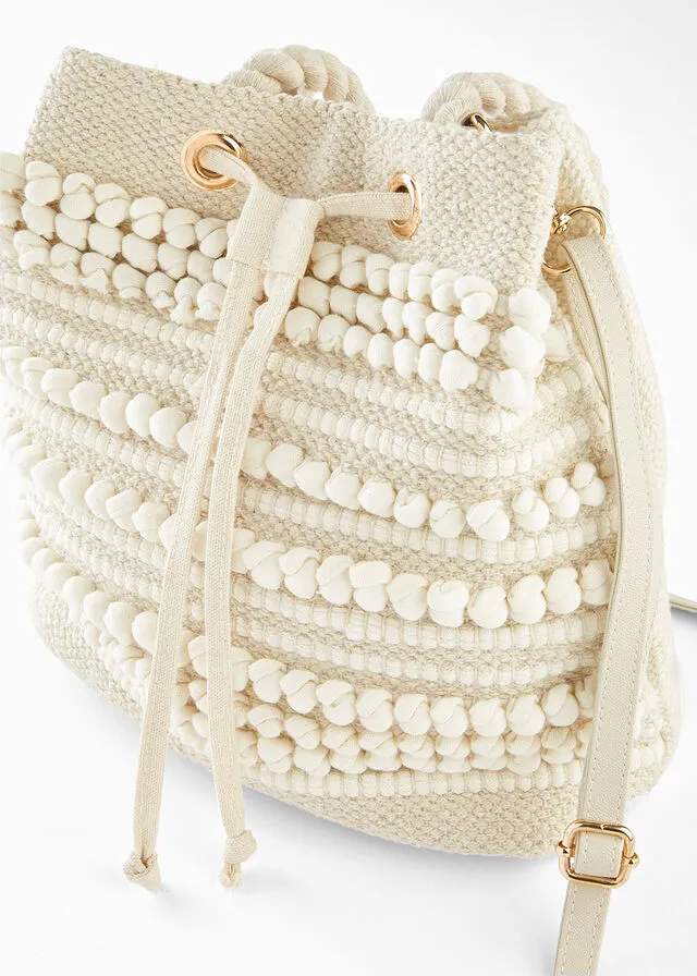 Bolso saco Beige natural