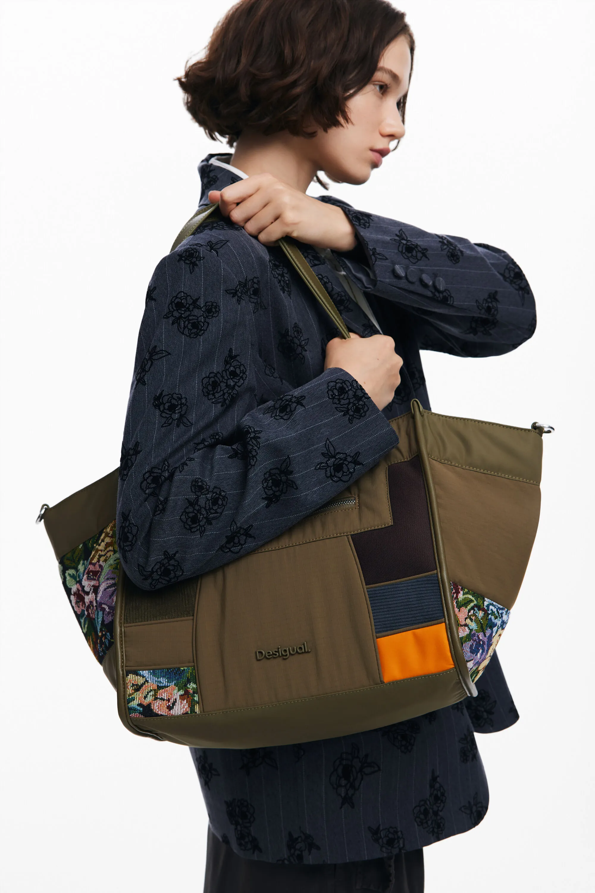 Bolso shopper patch