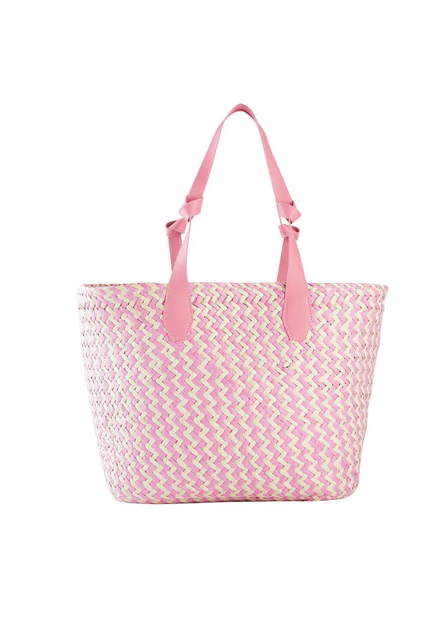 BOLSO SHOPPER ROSACRUDO