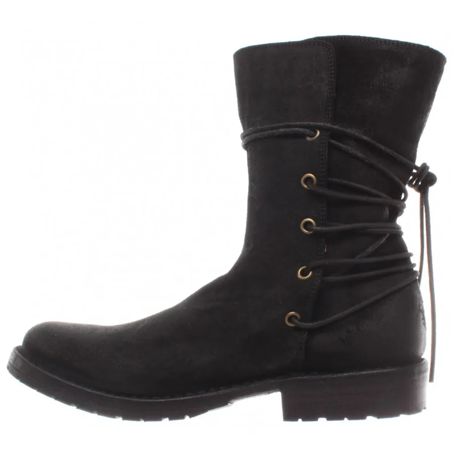 BOTAS MUJER FIORENTINI + BAKER BENO PALIO LIGHT NERO CUERO NEGRO