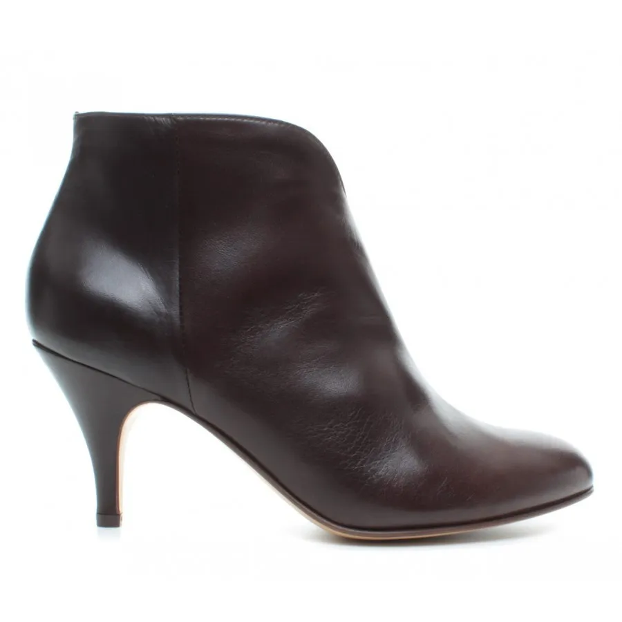 Botas Mujeres POMME D'OR 7090 Glove Chocolate Cuero Marron Oscuro