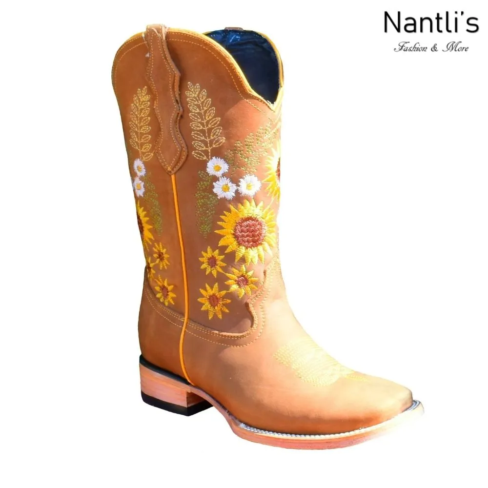 BOTAS VAQUERAS TMWDGIRASOL TAN  WESTERN BOOTS