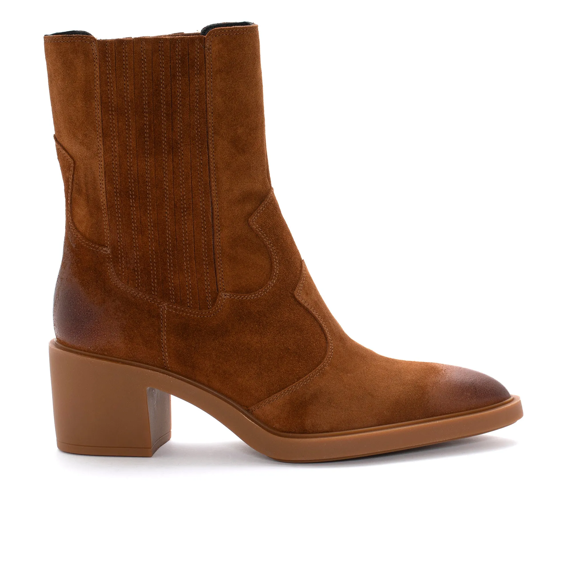 BOTIN COWBOY MARIAN VELOUR CUERO