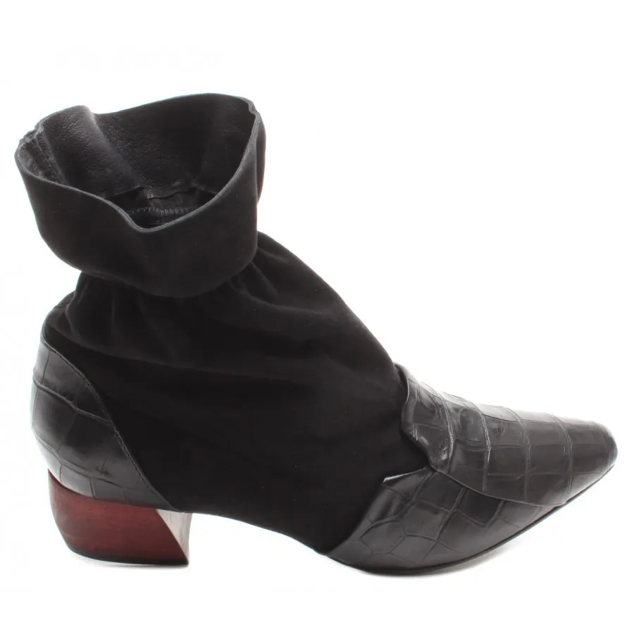 BOTINES MUJER IXOS X19I50115037CC NERO CUERO NEGRO