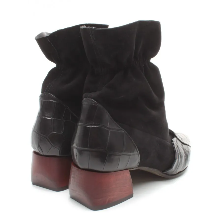 BOTINES MUJER IXOS X19I50115037CC NERO CUERO NEGRO