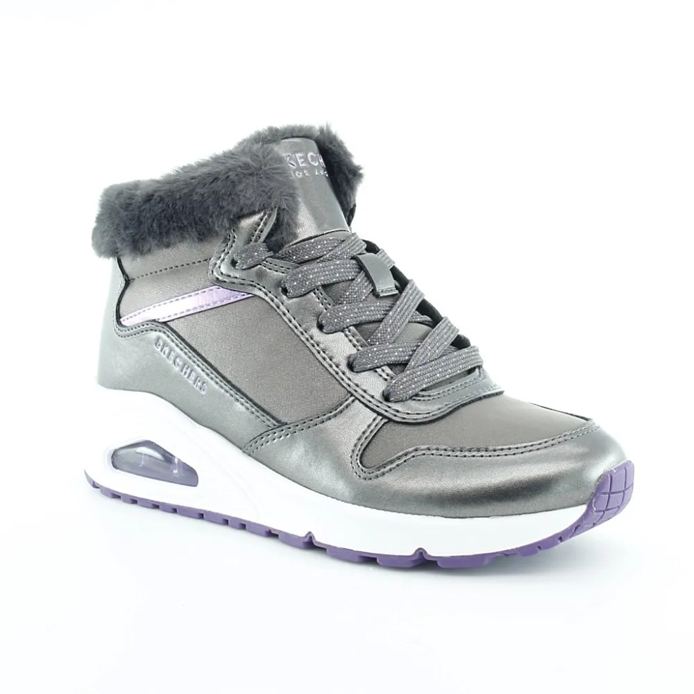 Botines Skechers Uno Gris