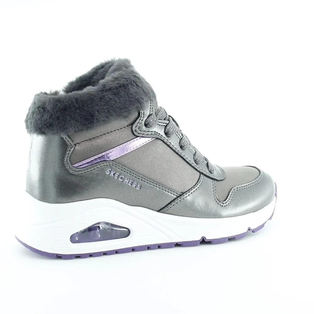 Botines Skechers Uno Gris