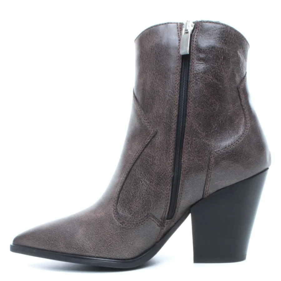 Bottes Mujer JANET & JANET 44511 Felicia TMoro Cuero Marron