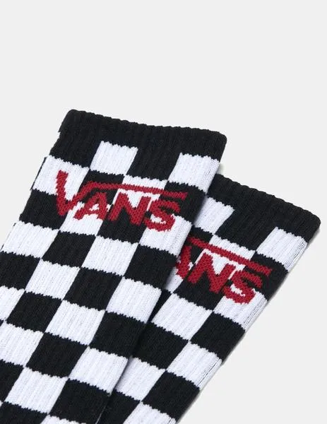 CALCETINES CLASSIC CREW  BLACK/CHECKERBOARD (3 PACK)