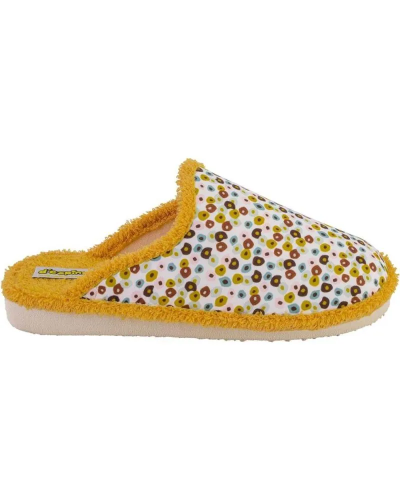 Calzado de casa DESPINOSA  de Mujer 1692 ZAPATILLAS DE CASA DE MUJER  MOSTAZA