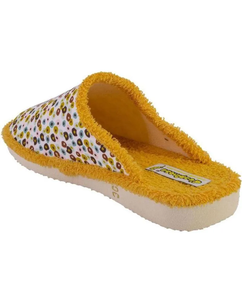 Calzado de casa DESPINOSA  de Mujer 1692 ZAPATILLAS DE CASA DE MUJER  MOSTAZA