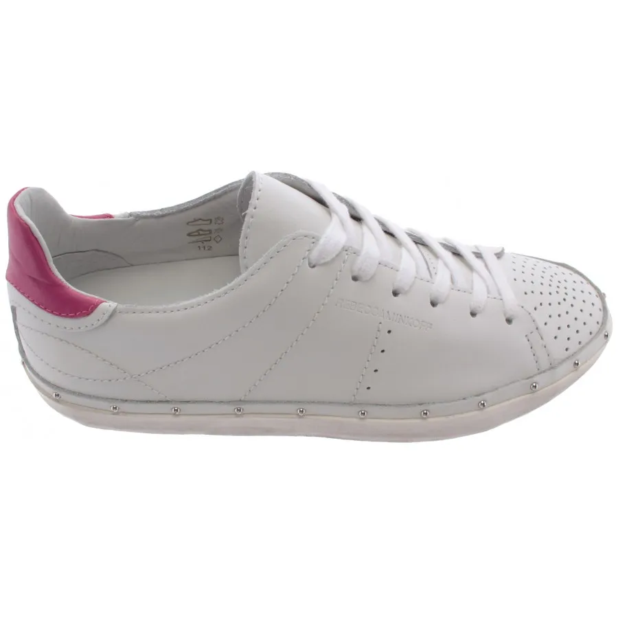 Calzado Mujer Sneakers REBECCA MINKOFF 00MI NA01 Michell Nappa White Low Nueve