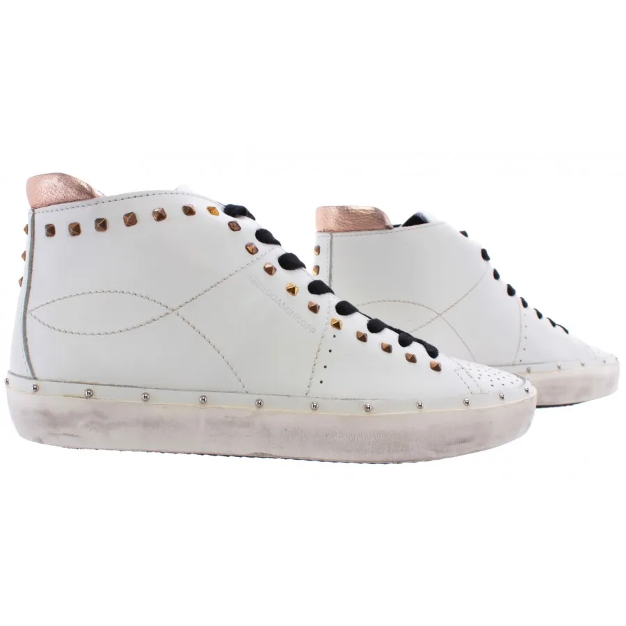 Calzado Mujer Sneakers REBECCA MINKOFF 0HMD NA01 Michell Studs Nappa White High